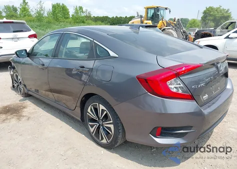 2016 Honda Civic Ex-T from USA, damaged, VIN 19XFC1F32GE208844